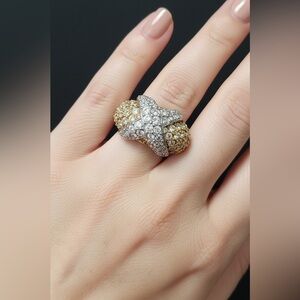 Swarovski Pavè Crystal Ring.